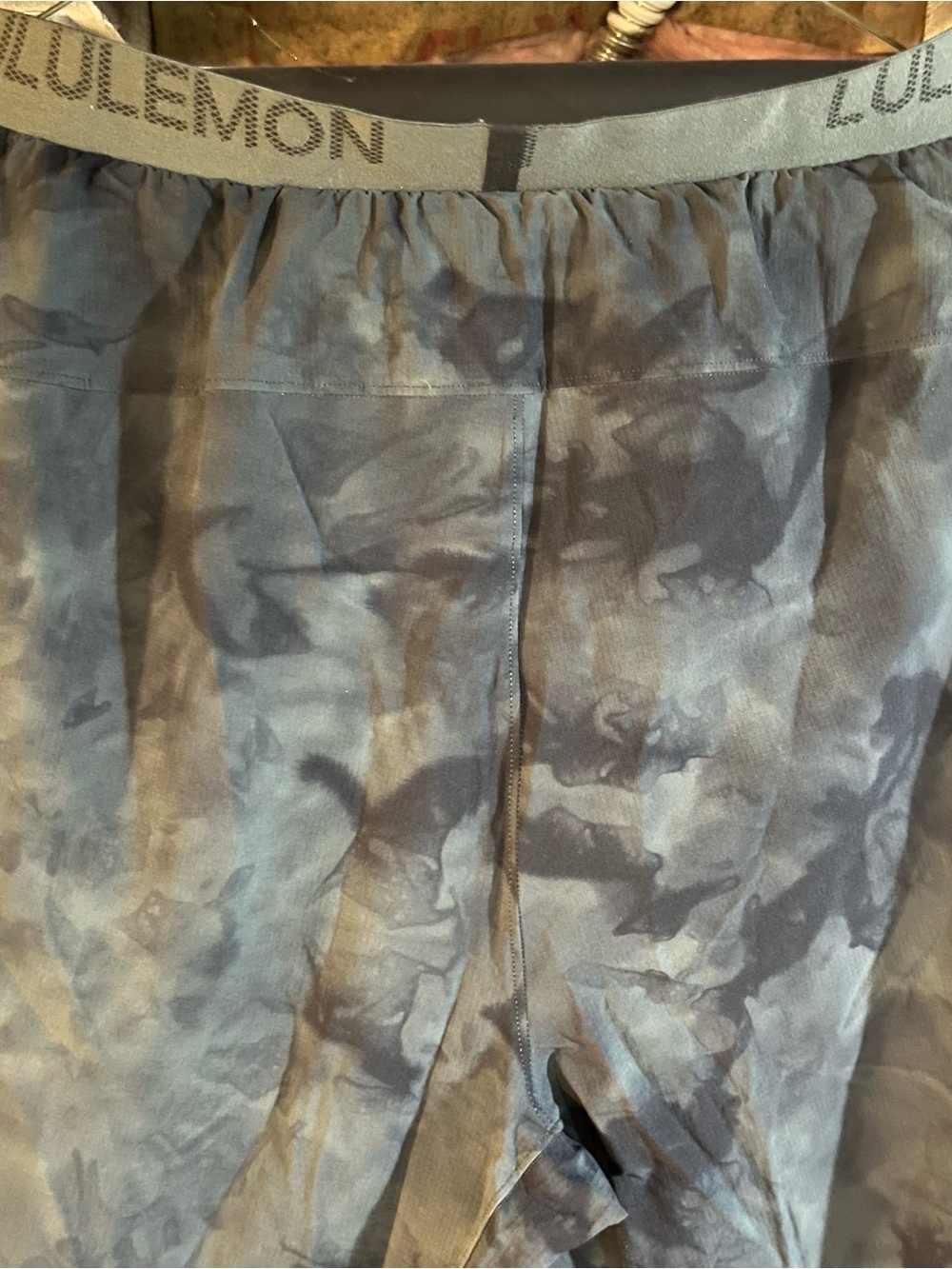 lululemon Black and Charcoal Performance Leggings